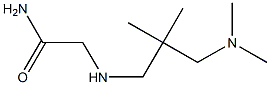 2-({2-[(dimethylamino)methyl]-2-methylpropyl}amino)acetamide Struktur