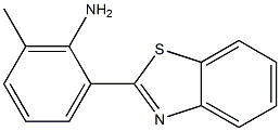 2-(1,3-benzothiazol-2-yl)-6-methylaniline Struktur