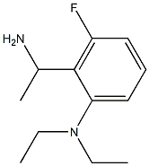 2-(1-aminoethyl)-N,N-diethyl-3-fluoroaniline Struktur