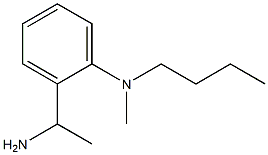 2-(1-aminoethyl)-N-butyl-N-methylaniline Struktur