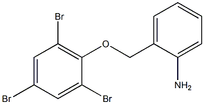 2-(2,4,6-tribromophenoxymethyl)aniline Struktur