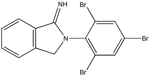 2-(2,4,6-tribromophenyl)-2,3-dihydro-1H-isoindol-1-imine Struktur