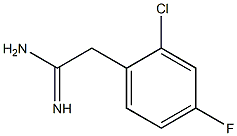 2-(2-chloro-4-fluorophenyl)ethanimidamide Struktur