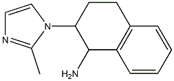 2-(2-methyl-1H-imidazol-1-yl)-1,2,3,4-tetrahydronaphthalen-1-amine Struktur