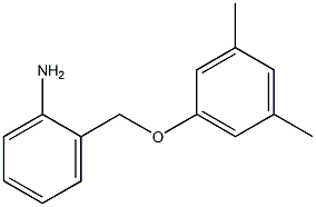 2-(3,5-dimethylphenoxymethyl)aniline Struktur