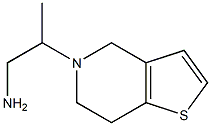 2-(6,7-dihydrothieno[3,2-c]pyridin-5(4H)-yl)propan-1-amine Struktur