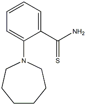 2-(azepan-1-yl)benzene-1-carbothioamide Struktur