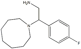 2-(azocan-1-yl)-2-(4-fluorophenyl)ethan-1-amine Struktur