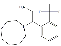 2-(azocan-1-yl)-2-[2-(trifluoromethyl)phenyl]ethan-1-amine Struktur