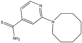 2-(azocan-1-yl)pyridine-4-carbothioamide Struktur