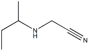 2-(butan-2-ylamino)acetonitrile Struktur