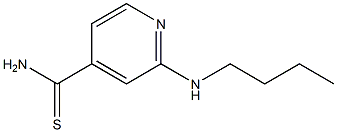 2-(butylamino)pyridine-4-carbothioamide Struktur