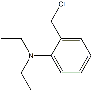 2-(chloromethyl)-N,N-diethylaniline Struktur