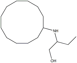 2-(cyclododecylamino)butan-1-ol Struktur