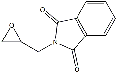 2-(oxiran-2-ylmethyl)-2,3-dihydro-1H-isoindole-1,3-dione Struktur