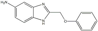 2-(phenoxymethyl)-1H-benzimidazol-5-amine Struktur