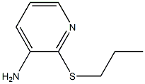 2-(propylsulfanyl)pyridin-3-amine Struktur