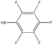 2,3,4,5,6-pentafluorobenzene-1-thiol Struktur