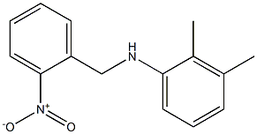 2,3-dimethyl-N-[(2-nitrophenyl)methyl]aniline Struktur