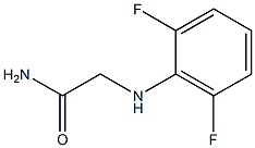 2-[(2,6-difluorophenyl)amino]acetamide Struktur