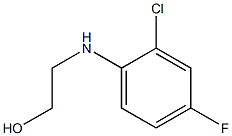 2-[(2-chloro-4-fluorophenyl)amino]ethan-1-ol Struktur