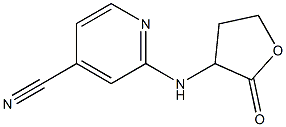 2-[(2-oxooxolan-3-yl)amino]pyridine-4-carbonitrile Struktur