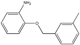 2-[(3-methylbenzyl)oxy]aniline Struktur