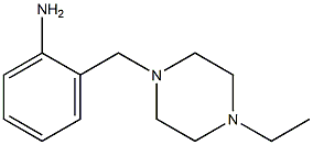 2-[(4-ethylpiperazin-1-yl)methyl]aniline Struktur