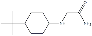 2-[(4-tert-butylcyclohexyl)amino]acetamide Struktur