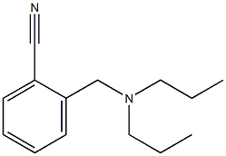 2-[(dipropylamino)methyl]benzonitrile Struktur