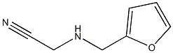 2-[(furan-2-ylmethyl)amino]acetonitrile Struktur