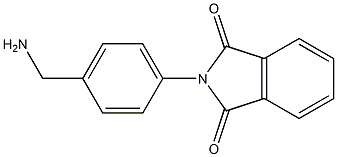 2-[4-(aminomethyl)phenyl]-1H-isoindole-1,3(2H)-dione Struktur