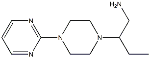 2-[4-(pyrimidin-2-yl)piperazin-1-yl]butan-1-amine Struktur