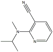 2-[isopropyl(methyl)amino]nicotinonitrile Struktur