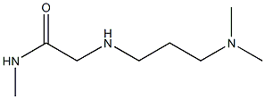 2-{[3-(dimethylamino)propyl]amino}-N-methylacetamide Struktur