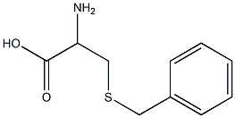 2-amino-3-(benzylthio)propanoic acid Struktur