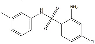 2-amino-4-chloro-N-(2,3-dimethylphenyl)benzene-1-sulfonamide Struktur