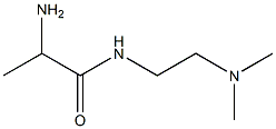 2-amino-N-[2-(dimethylamino)ethyl]propanamide Struktur