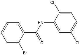 2-bromo-N-(2,5-dichlorophenyl)benzamide Struktur