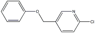 2-chloro-5-(phenoxymethyl)pyridine Struktur