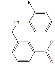 2-fluoro-N-[1-(3-nitrophenyl)ethyl]aniline Struktur