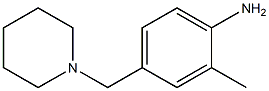 2-methyl-4-(piperidin-1-ylmethyl)aniline Struktur