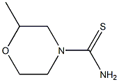 2-methylmorpholine-4-carbothioamide Struktur