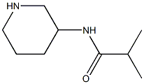 2-methyl-N-(piperidin-3-yl)propanamide Struktur