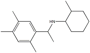 2-methyl-N-[1-(2,4,5-trimethylphenyl)ethyl]cyclohexan-1-amine Struktur