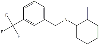 2-methyl-N-{[3-(trifluoromethyl)phenyl]methyl}cyclohexan-1-amine Struktur