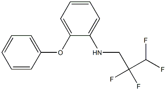 2-phenoxy-N-(2,2,3,3-tetrafluoropropyl)aniline Struktur