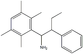 2-phenyl-1-(2,3,5,6-tetramethylphenyl)butan-1-amine Struktur