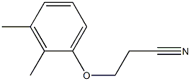 3-(2,3-dimethylphenoxy)propanenitrile Struktur