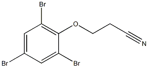 3-(2,4,6-tribromophenoxy)propanenitrile Struktur